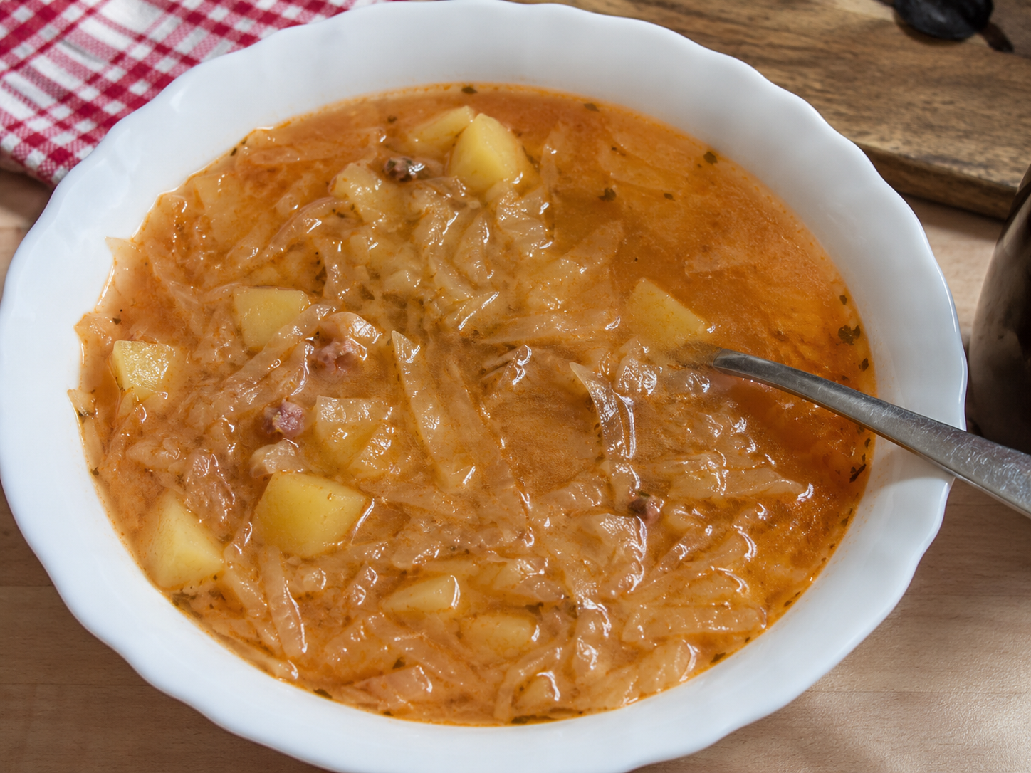 Staročeská couračka recept na poctivou zelnou polévku jako od babičky